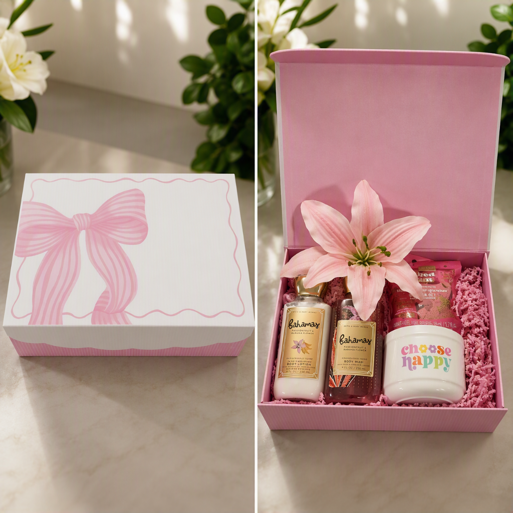 Escape to Paradise: The Bahamas Happy Time Home Spa Gift Box