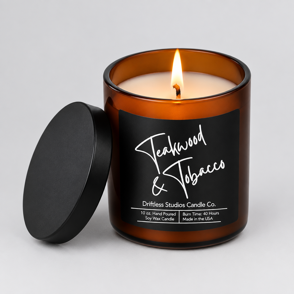 Teakwood and Tobacco Candle Gift Box