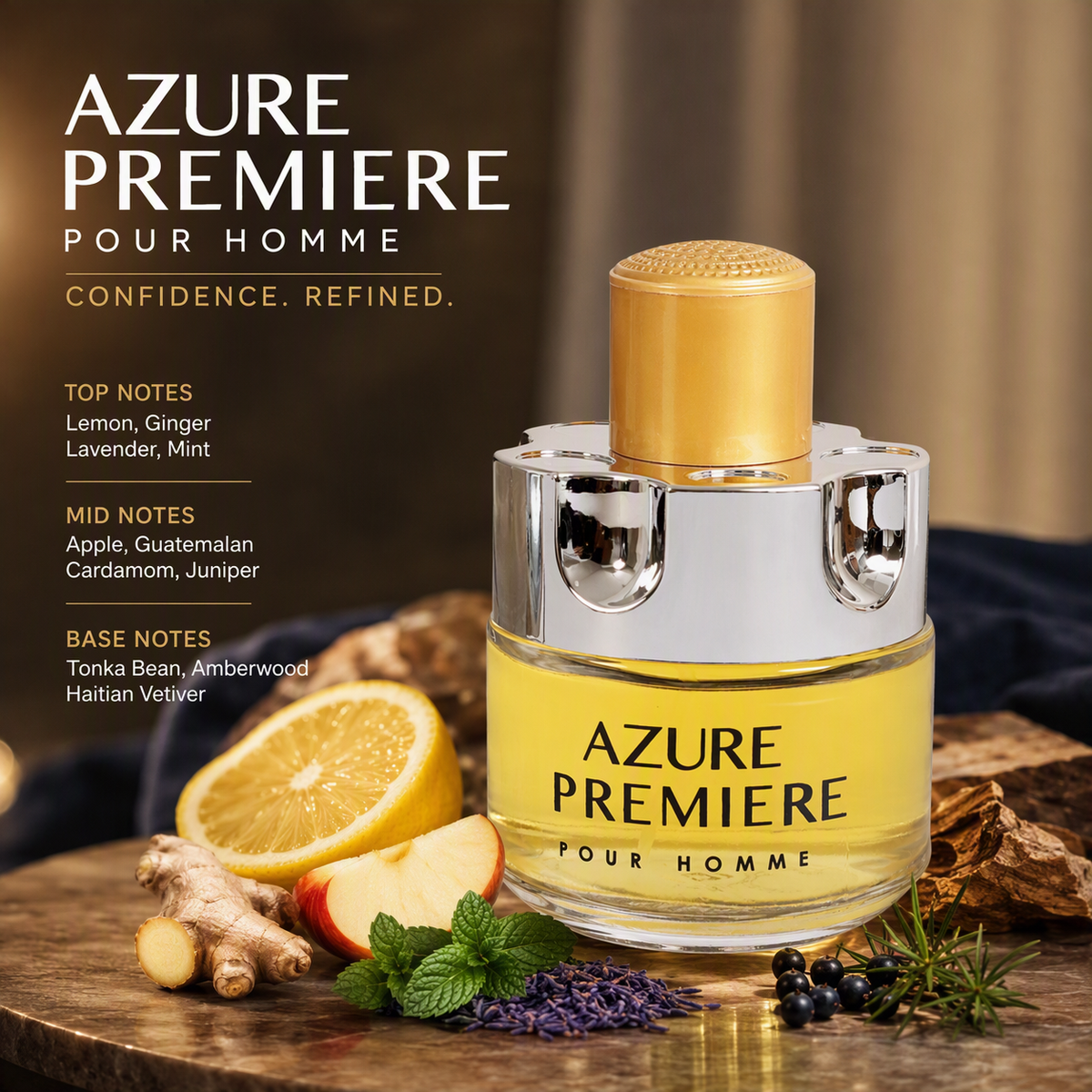 AZURE PREMIERE POUR HOMME