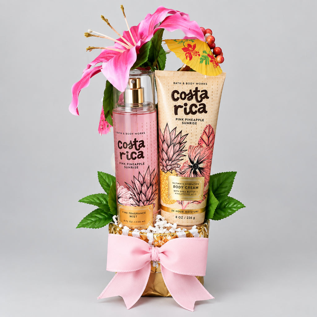 Costa Rica Pink Pineapple Sunrise Gift Set!